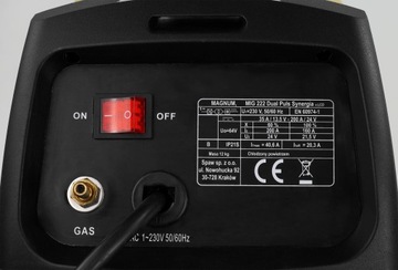 MIGOMAT MAGNUM 222 DUAL PULS SYNERGY ДЛЯ АЛЮМИНИЯ