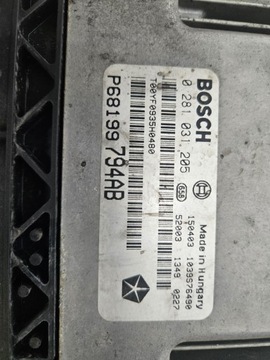 фото thumb №9, Jeep cherokee kl liberty 13-18r 2.0 m-jet комп'ютер набір p68199794ab