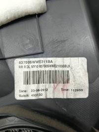 фото thumb №11, Honda cr-v iii lift 09-12 обшивка обивка правый задняя правая задняя 2,0 b