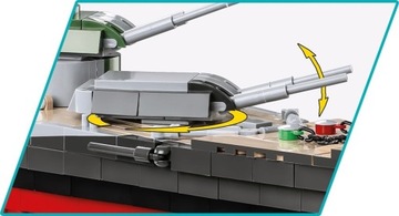 COBI 4839 Линкор Тирпиц