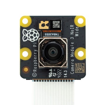 Камера Raspberry Pi NoIR HD v3 12MPx, широкоугольная