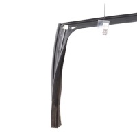 фото thumb №9, Volkswagen touareg 7p рама направляющая стёкла дверь хром левое зад 7p0839431l