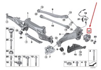 фото thumb №7, Bmw x2 f39 rear wheel підшипник hub 33416851589 6851589