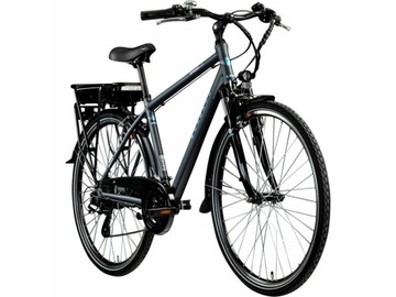 Электрический треккинговый велосипед 28 Altus 21 Lights
