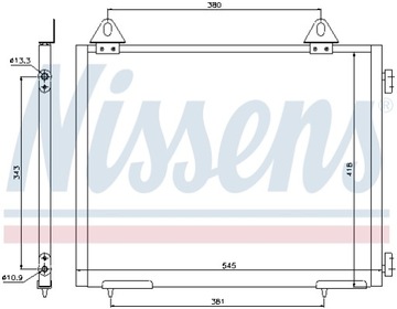 фото thumb №15, Конденсатор кондиционера подходит для: land rover freelander i 1.8/2.0d/2.5