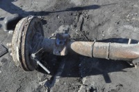 Mitsubish l200 1 1993-1996 2.5td 87km мост задний балка подвеска 306tys Недорого, фото thumb