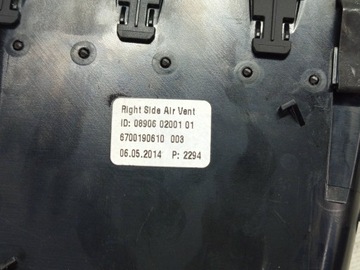 фото thumb №8, Maserati ghibli iii решётка воздуховод правая 6700190610