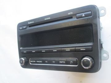 фото thumb №3, Радіо радіопрогравач cd mp3 skoda fabia ii scout 5j0035161c