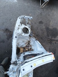 фото thumb №5, Bmw f30 f20 lift лонжерон подкрылок четверть правая передняя перед a300