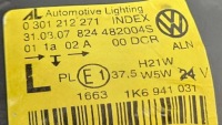 фото thumb №10, Фара перед сторона левая volkswagen golf v jetta bi ксенон 1k6941031