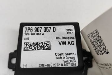 фото thumb №6, Vw golf vii вариант ba5, bv5 модуль управляющая фары 7p6907357d 7p
