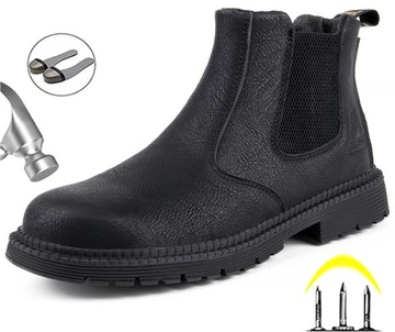 45 BLACK SZTYBLETY ODPORNE TREKINGOWE BLACHA