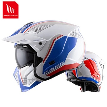 MT StreetFighter Open Helmet Regular модульный внедорожный мотоцикл