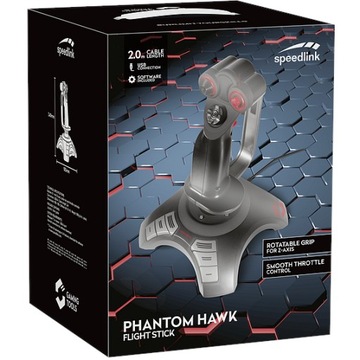 Phantom HAWK SpeedLink Flight-Stick имитатор полета с джойстиком ВИБРАЦИИ