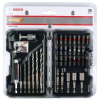 Набор сверл и бит из быстрорежущей стали PRO-MIX 35 предметов BOSCH