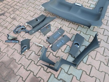 фото thumb №13, Потолок панорама люк стойки bmw f07 5gt чёрная м-пакет комплект