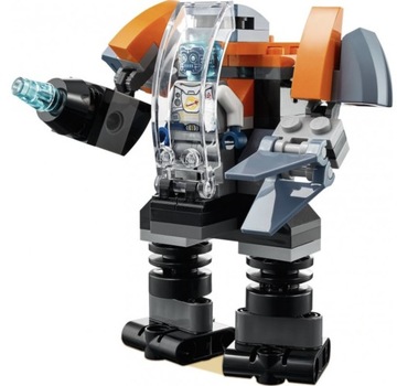 LEGO Creator 3 в 1 31111 Кибердрон + БЕСПЛАТНАЯ СУМКА LEGO