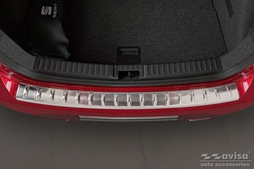 фото thumb №13, Накладка захист бампера планка seat ibiza v 2021-