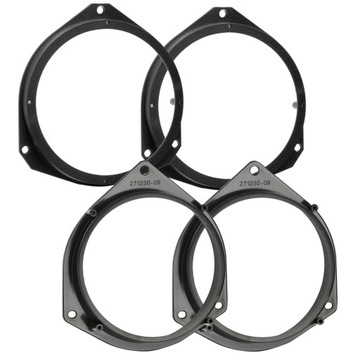 фото thumb №13, 4 динаміки + проставки fiat grande punto evo 500 tipo opel corsa d astra h