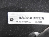 фото thumb №11, Крышка багажника задняя задняя chrysler sebring iii cabrio