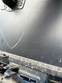 фото thumb №15, Бампер mercedes c-klasa w206 amg 2021 зад задній a2068850703 sedan