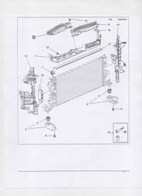 фото thumb №8, Opel astra k направляющая защита поперечина góra kpl. r l