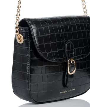 Monnari Black Croco Boat Сумка на плечо Черный ПРЕМИУМ