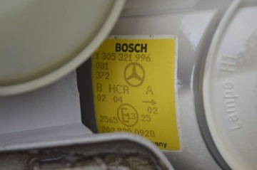 фото thumb №9, Фара левый лампа перед eu 0301036205 mercedes c-klasa w201 рестайлинг 88-93