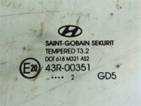 фото thumb №2, Скло двері задня ліва hyundai i30 ii 5 двері хетчбек 2011-2017 rok 2012
