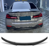 фото thumb №7, Спойлер спойлер крышки багажника bmw 5 g30 карбон