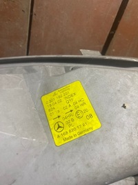 фото thumb №10, Лампа левая передняя левый перед фара mercedes-benz a w168 a1688201761