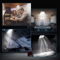 фото thumb №7, 4штуки лампа led do интерьера автомобиля белый 48led 12v-85v 5w do багажника