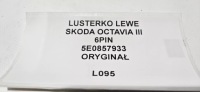 фото thumb №11, Дзеркало ліве skoda octavia iii 6 pin 5e0857933