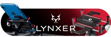 ДЕРЖАТЕЛЬ ДЛЯ ТЕЛЕФОНА НА РУЛЕ ВЕЛОСИПЕДА, АЛЮМИНИЕВЫЙ LYNXER