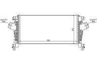 Купить Интеркулер opel astra j astra j gtc cascada 1.3d-, фото thumb