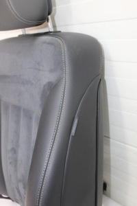 фото thumb №10, Mercedes ml w164 спинка сидіння lewego alcantara білий nić przed liftem