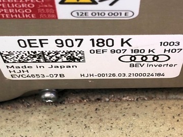 фото thumb №13, Двигун електричний зад hitachi 0ef.901.141.am audi e-tron 55 4ke q8 ge 20-