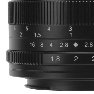 Объектив 7Artisans 50 мм F1.8 M43 с креплением большой диафрагмы и UQ