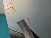 фото thumb №9, Крышка багажника стекло зад renault scenic ii 2 серебряный nv632