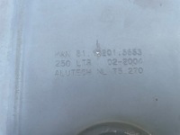 Бак топливной  man tga tgx tgs 250 l 81122015653 с Разборки, фото thumb