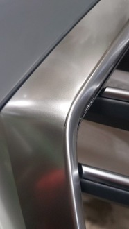 фото thumb №11, Бампер передний перед audi q3 83a f3 lx7g s-line 18- решётка радиатора satyna спойлер