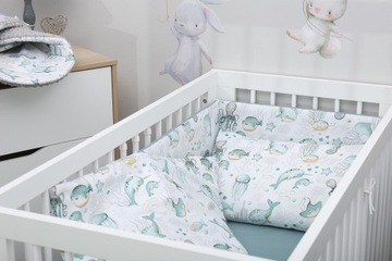 ЗАЩИТА ДЛЯ ДВУСТОРОННЕЙ КРОВАТИ С КОВРИКОМ 180х30см BABYMAM