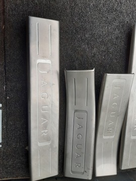 фото thumb №2, Планка пороговая хром jaguar xj x351 комплект