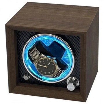 Деревянный корпус часов Rotomat - 4 режима вращения
