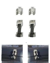 фото thumb №1, Замки гачки капот jeep wrangler 2008 - 2011