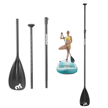 Весло для SUP-серфинга Mistral, состоящее из трех частей. регулируемая стойка 207см