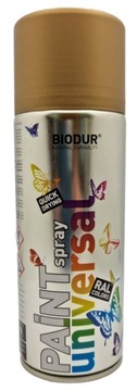 СПРЕЙ BIODUR краска 400мл RAL 1036 тёмное золото