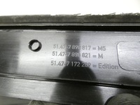 фото thumb №16, Bmw e61 e60 накладки порогові внутрішнє m-pakiet комплект