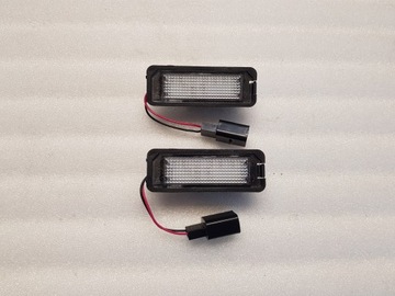 фото thumb №1, Passat b6 golf iv v vi підсвітка номерного знака led