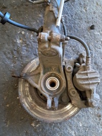 Peugeot 2008 1.2 vti лівий комплектний  амортизаторна стійка поворотний кулак амортизатор p54 Недорого, фото thumb